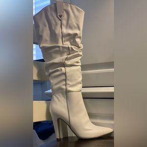 Beautiful white boots